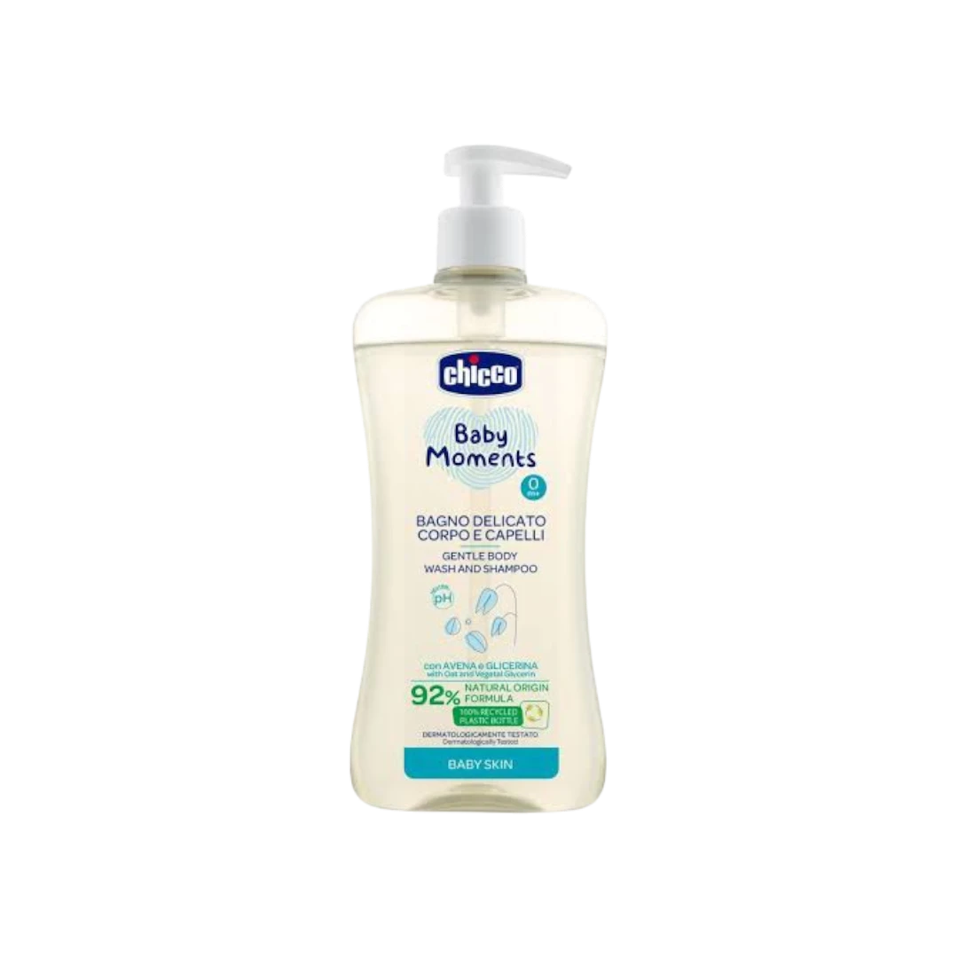 Chicco BM Шампунь Үс+бие 500мл Gentle Baby skin