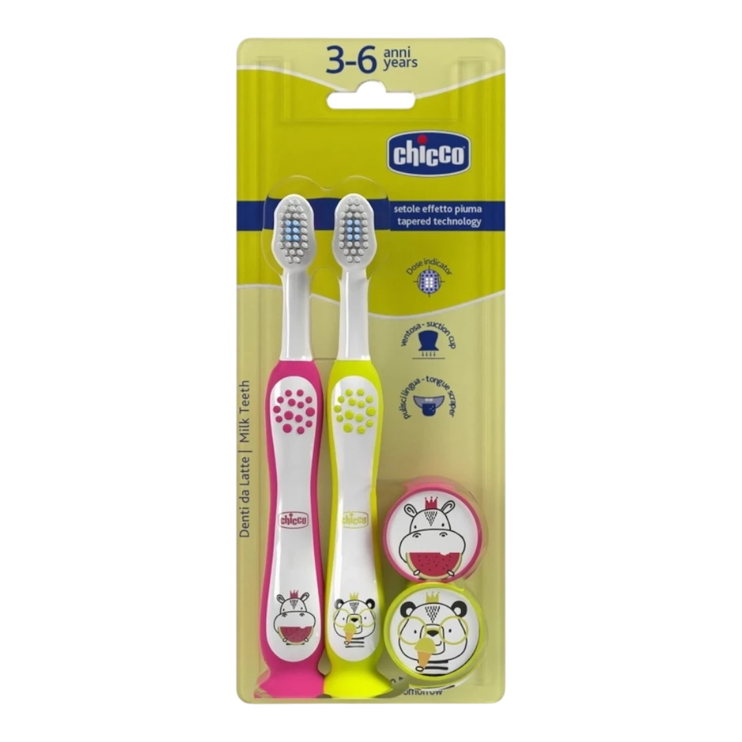 Chicco COMBO HIPPO-PANDA Хүүхдийн сойз 3-6 настай /Усны үхэр+панда/