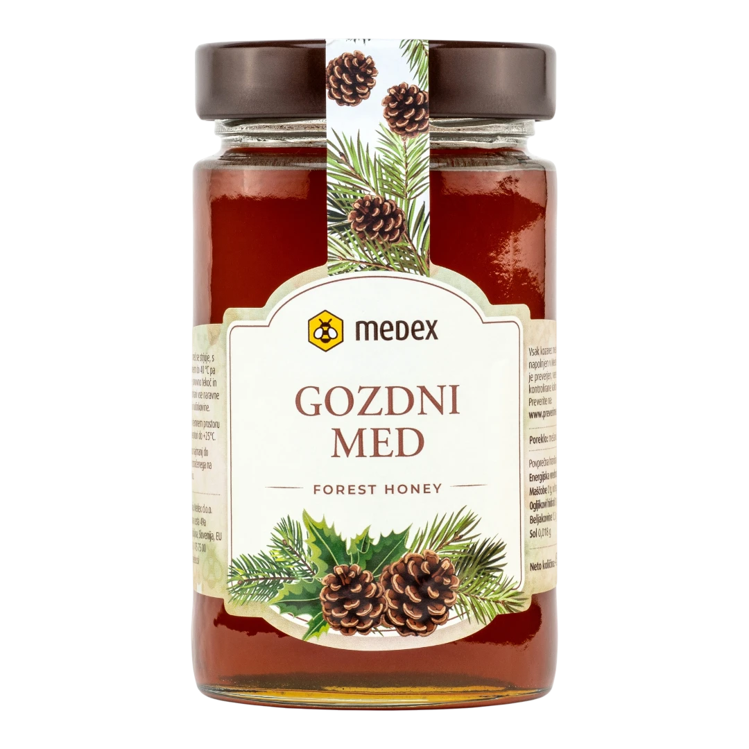 Medex Ойн зөгийн бал 450мл /Forest honey in jars 450g/